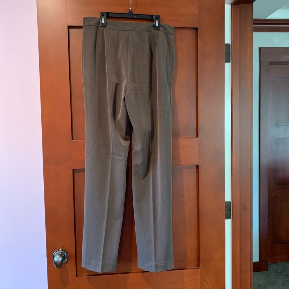 Liz Claiborne Brown Slacks - Picture 3 of 5